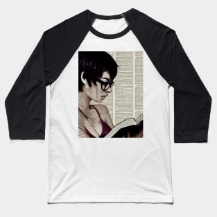 Lost in a Good Book Baseball T-Shirt